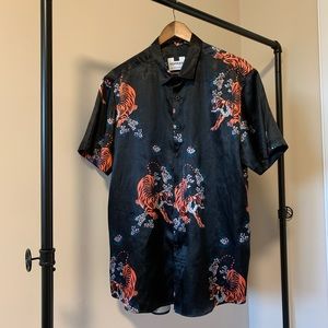 Topman Silk Tiger Shirt